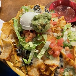 Vegetarian Nachos Grande Vegetarian Nachos Grande