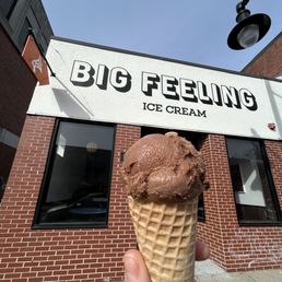 Best chocolate scoop of my life. This is the mini size.