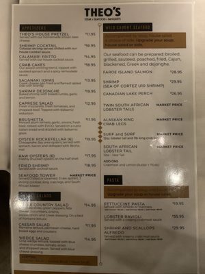 Theo's Steaks & Seafood by null