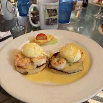 Blue Heaven - Shrimp Benedict - Breakfast & Brunch Near Me - Key West, Florida Blue Heaven - Shrimp Benedict - Breakfast & Brunch Near Me - Key West, Florida