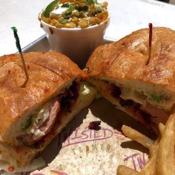 Twisted Trompo - Torta Cubana - Mexican Near Me - Dallas, Texas Twisted Trompo - Torta Cubana - Mexican Near Me - Dallas, Texas