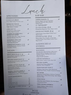 Menu photo 3 The Blvd Beverly Hills, CA