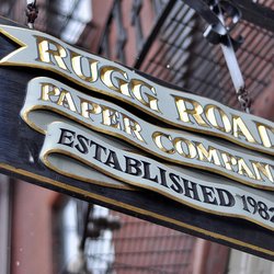 Rugg Road Paper - Rugg Road store sign. Welcome in!