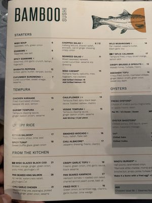 Menu photo 3 Bamboo Sushi Bend, OR Menu photo 3 Bamboo Sushi Bend, OR