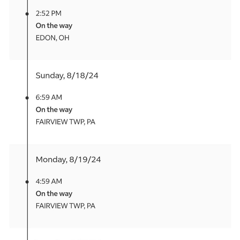 FedEx Ship Center - Screenshot of my package being at the same facility for three days in a row! - Shipping Centers Near Me - Montoursville, Pennsylvania FedEx Ship Center - Screenshot of my package being at the same facility for three days in a row! - Shipping Centers Near Me - Montoursville, Pennsylvania