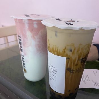 Sweet Memes - Austin - Strawberry Yogurt & Brown Sugar Milk Tea - Desserts Near Me - Austin, Texas Sweet Memes - Austin - Strawberry Yogurt & Brown Sugar Milk Tea - Desserts Near Me - Austin, Texas