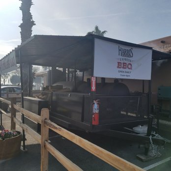 Harris BBQ - Smoker outside the restaurant! - Barbeque Near Me - Coalinga, California Harris BBQ - Smoker outside the restaurant! - Barbeque Near Me - Coalinga, California