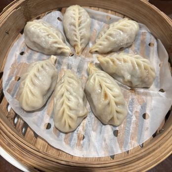 Wu Wei Din Chinese Cuisine - Q3.Pork & Cabbage Steamed Dumplings(7) - Taiwanese Near Me - Plano, Texas Wu Wei Din Chinese Cuisine - Q3.Pork & Cabbage Steamed Dumplings(7) - Taiwanese Near Me - Plano, Texas