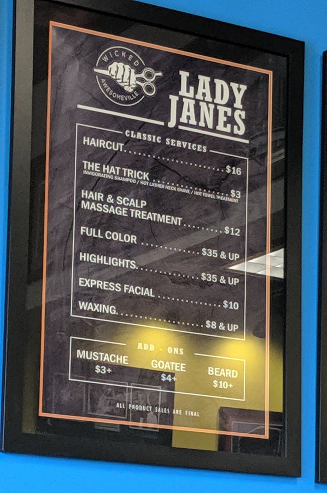 LADY JANE’S HAIRCUTS FOR MEN 20091 Haggerty Rd, Northville, Michigan