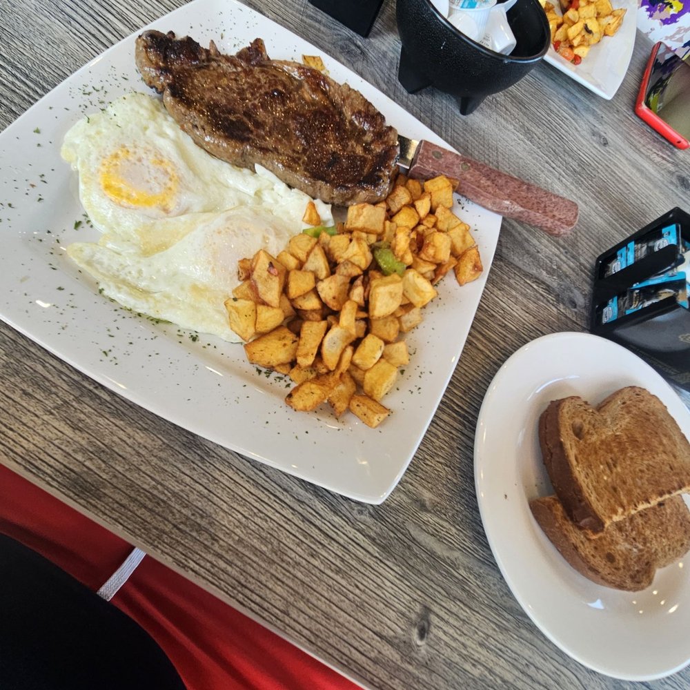 The Pan - The steak you want for breakfast!! - Breakfast & Brunch Near Me - Santa Ana, California The Pan - The steak you want for breakfast!! - Breakfast & Brunch Near Me - Santa Ana, California