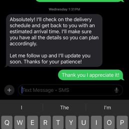 Proof of delivery confirmation request the first time. Proof of delivery confirmation request the first time.