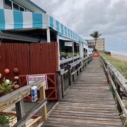 Entrance from the boardwalk