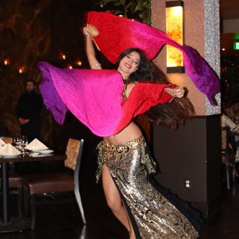 Corina Belly Dance - Dancing with fan veils - Performing Arts Near Me