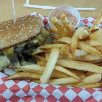 Hi-Mountain - Cheeseburger and fries - Burgers Near Me - Kamas, Utah