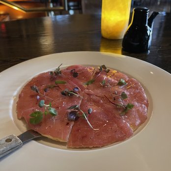Yellowtail Japanese Restaurant & Lounge - Big Eye Tuna Pizza - Japanese Near Me - Las Vegas, Nevada