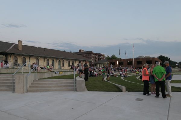 Grand Haven Musical Fountain by null