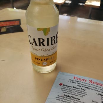 Long Doggers - Melbourne - Caribe Pineapple Cider - Seafood Near Me - Melbourne, Florida Long Doggers - Melbourne - Caribe Pineapple Cider - Seafood Near Me - Melbourne, Florida
