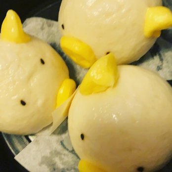 Bao - Piggy Cream Custard Buns (3) - Taiwanese Near Me - Pittsburgh, Pennsylvania Bao - Piggy Cream Custard Buns (3) - Taiwanese Near Me - Pittsburgh, Pennsylvania