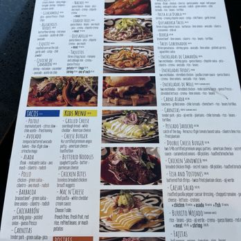 Kalaveras - Food menu - Bars Near Me - Riverside, California