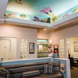 Blue Wave Orthodontics - Gaze at our lovely mosaic in our cozy waiting room.