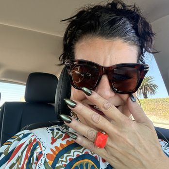 Nailology Spa - My first look for fall. Dark green cat eye. - Nail Salons Near Me - Garden Grove, California Nailology Spa - My first look for fall. Dark green cat eye. - Nail Salons Near Me - Garden Grove, California