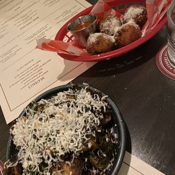 Grana - Brussel sprouts and fried cheese balls - Italian Near Me - Atlanta, Georgia