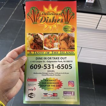 Delicious Dishes - The menu - Caribbean Near Me - Edgewater Park, New Jersey