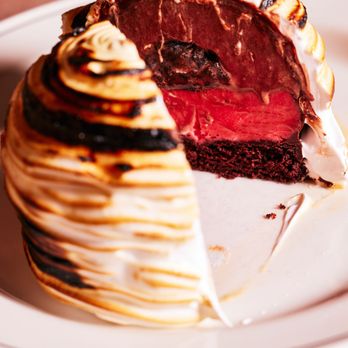 Woodberry Kitchen - Chocolate-covered strawberry baked alaska - American Near Me - Baltimore, Maryland Woodberry Kitchen - Chocolate-covered strawberry baked alaska - American Near Me - Baltimore, Maryland