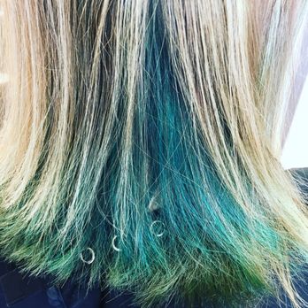 Fantastic Sams Cut & Color - Peekaboo color after hilites by William - Hair Salons Near Me - Phoenix, Arizona