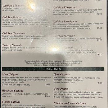 Sorrento's - Menu - Italian Near Me - Anchorage, Alaska