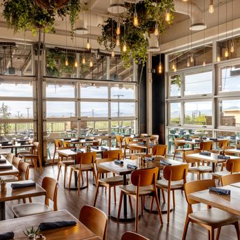 Blanco Cocina + Cantina - tables and chairs in a restaurant - Tacos Near Me - Tucson, Arizona