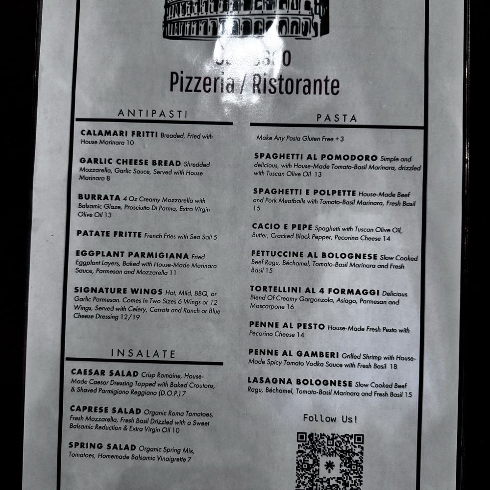 Menu Menu