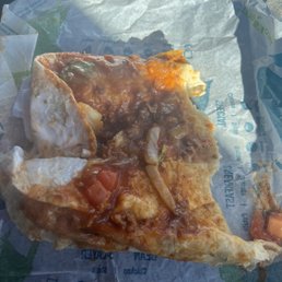 Beef "supreme" burrito. Nothing supreme about it at all.
