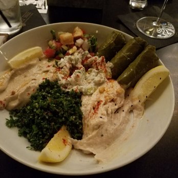 The Dearborn - The mezze plate. - New American Near Me - Chicago, Illinois