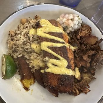 Babalu - Salmon and Brussels- amazing! - Salad Near Me - Memphis, Tennessee