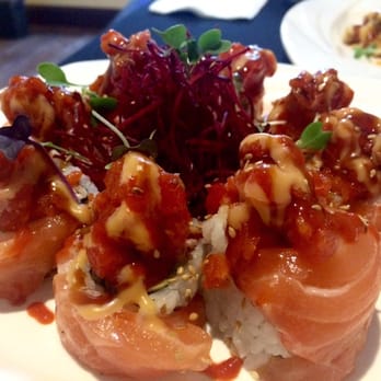 Uni Sushi - Red cannon roll - Sushi Bars Near Me - Plano, Texas Uni Sushi - Red cannon roll - Sushi Bars Near Me - Plano, Texas