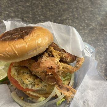 Sal and Sons - Soft crab sandwich - Seafood Near Me - Baltimore, Maryland