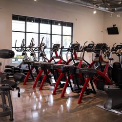 Snap Fitness - Cardio area complete with state of the art treadmills, ellipticals, bikes, arc trainers, stair-climbers, and rowers!