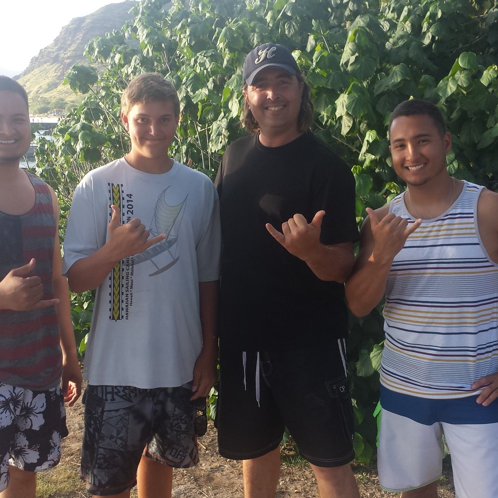 My son with Tyler in the center, and 2 of his fellow scuba students My son with Tyler in the center, and 2 of his fellow scuba students