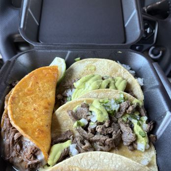 Taqueria Factory - Quesabirria and 2 carne asada tacos - Tacos Near Me - Chandler, Arizona