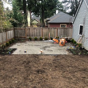 Buena Vista Hardscapes - Phase 1 - progress - Irrigation Near Me - Clackamas, Oregon
