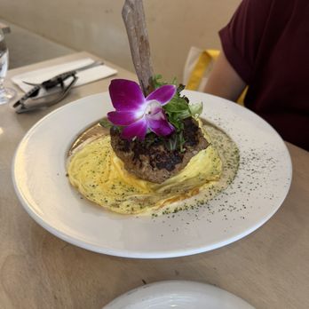 Genki Kitchen - Genki Loco Moco with tornado egg - Japanese Near Me - Sacramento, California Genki Kitchen - Genki Loco Moco with tornado egg - Japanese Near Me - Sacramento, California