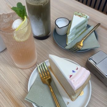 Sweet Glory - Lychee Rose Cooler & Matcha Latte - Desserts Near Me - San Francisco, California