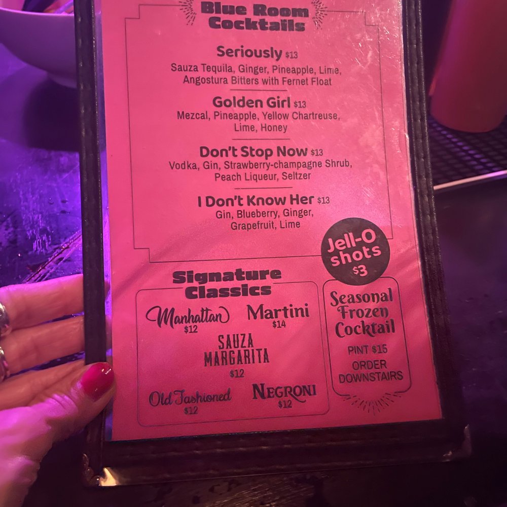 Good Judy - Upstairs cocktail menu. Downstairs has a different menu. - Gay Bars Near Me - Brooklyn, New York