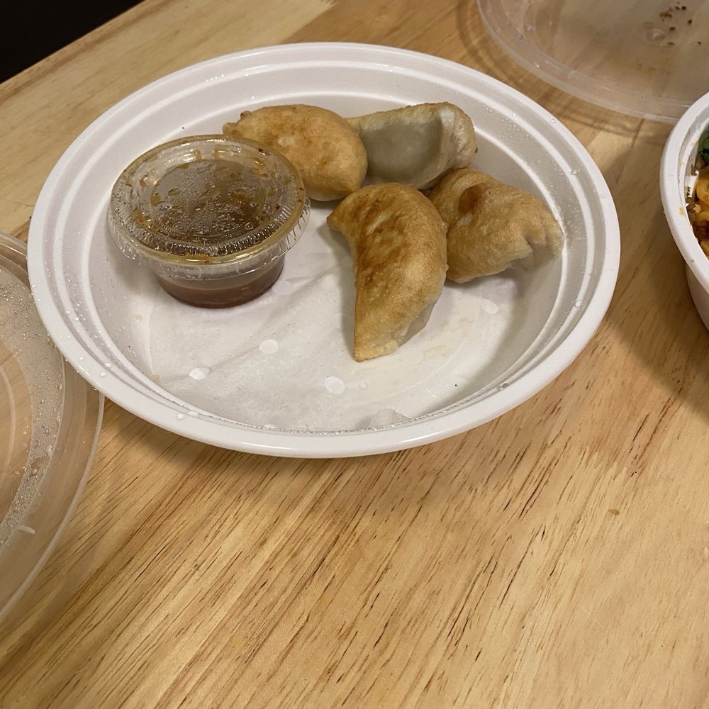 Pork and chive dumpling Pork and chive dumpling