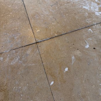 Stone Care Solutions - Before - this bad lippage is gone - Flooring Near Me - Orlando, Florida