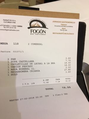 Restaurante El Fogón del Salvador by null