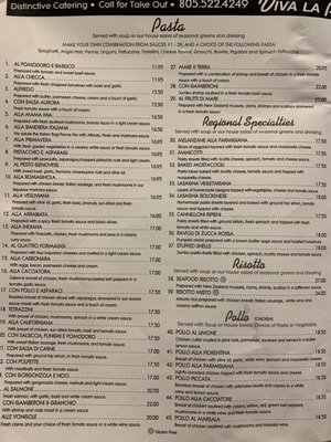 Menu photo 5 Viva La Pasta! Simi Valley, CA Menu photo 5 Viva La Pasta! Simi Valley, CA