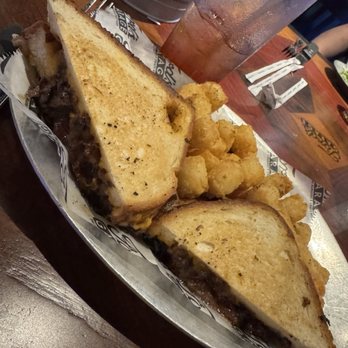 Ford's Garage Smith Haven - Smoked Brisket Burnt Ends Melt - Bars Near Me - Lake Grove, New York Ford's Garage Smith Haven - Smoked Brisket Burnt Ends Melt - Bars Near Me - Lake Grove, New York
