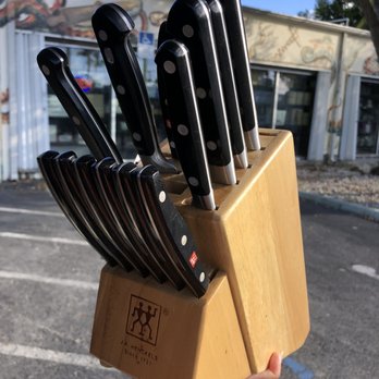 Culinary Convenience - Got my 12-year old Henckels knife set professionally sharpened! - Knife Sharpening Near Me - Fort Lauderdale, Florida Culinary Convenience - Got my 12-year old Henckels knife set professionally sharpened! - Knife Sharpening Near Me - Fort Lauderdale, Florida